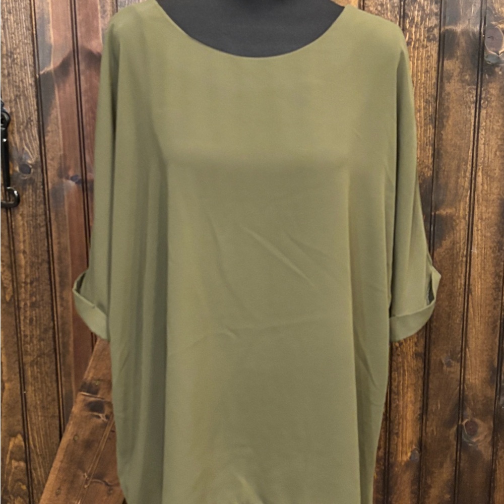 Olive Green Women's Top